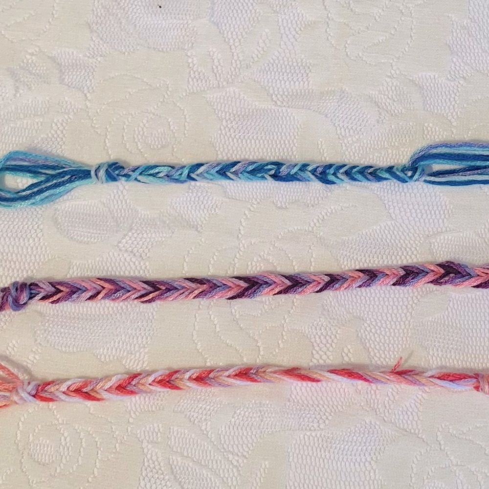 Handmade braided bracelets